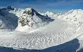 In der Altsteinzeit bedeckten Gletscher große Teile Europas. Es herrschte eine Eiszeit.