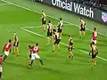 Bei einem Spiel gegen Hull City