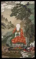 Rahula war der einzige Sohn Gautamas. Dieses Bild ist aus Tibet.