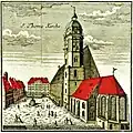 Die Thomaskirche in Leipzig