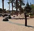 Nessie als Seeschlange in der Stadt Herzliya in Israel