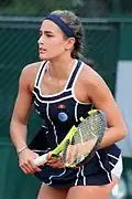 Die Tennisspielerin Mónica Puig gewann bei Olympia Gold für Puerto Rico.