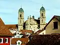 Der Pilgerort Einsiedeln zieht viele Touristen an.