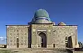 Ein Mausoleum in Turkestan, im Süden des Landes. Diese Grabstätte aus dem Mittelalter ist ein Weltkulturerbe.