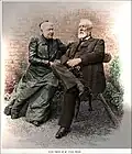 Herr und Frau Verne um das Jahr 1900