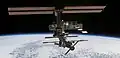 Die ISS im Jahr 2002, als sie noch deutlich kleiner war