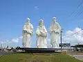 Statuen der drei Weisen in Natal, einer Stadt in Brasilien
