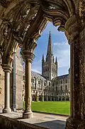 Die Norwich Cathedral in England