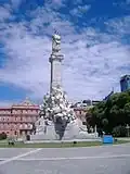 Ein Denkmal für Kolumbus in Buenos Aires in Argentinien