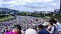 Tausende von Menschen fordern den Rücktritt des Präsidenten Maduro.