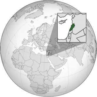 Lebanon (orthographic projection).svg