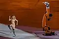 Eine Show zur Eröffnung der Spiele von 2016: die Snowboarderin Amy Purdy.