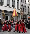 An Christi Himmelfahrt während der Heilig-Blut-Prozession