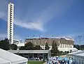 Im Olympiastadion fanden die Olympischen Spiele von 1952 statt.