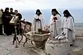 In einem Kloster der griechisch-orthodoxen Christen