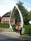 Der Eingang des Friesenmuseums in Wyk