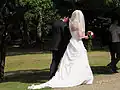 Viele Frauen heiraten heute noch gerne mit einem Schleier.