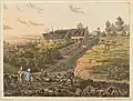 Nach der Schlacht bei Waterloo müssen die Leichen begraben werden.