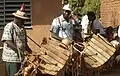 Das Balafon aus Holz ist in Westafrika beliebt. Diese Spieler kommen aus Burkina Faso.