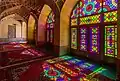 In der Nasir-ol-Molk-Moschee in Schiras im Iran