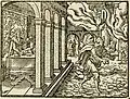 Ein Bild einige Zeit später: Zeus, der Göttervater der Griechen, verwandelt den Lycaon.