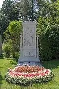 Schuberts Ehrengrab aus dem Jahr 1888