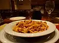 Nudeln mit Ragù alla bolognese. Bei uns spricht man eher von Bolognese-Soße.