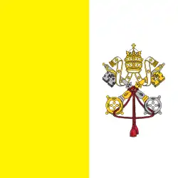 Flag of the Vatican City.svg
