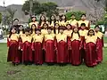 Ein Kinderchor aus Peru
