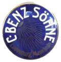 Das Zeichen seiner letzten Firma: Carl Benz Söhne