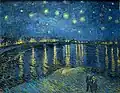 Der Maler Vincent van Gogh hat an der Rhone viele berühmte Bilder gemalt.