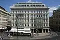 Das Hotel Sacher in der Innenstadt von Wien