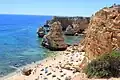 Am Strand von Praia da Marinha