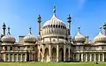 Ein Pavillon in der englischen Stadt Brighton: Das Vorbild stammte offensichtlich aus Indien.