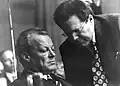 Bundeskanzler Willy Brandt mit dem DDR-Spion Günter Guillaume
