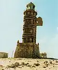 An der äußersten, östlichen Spitze am Kap Guardafui steht dieser Leuchtturm.