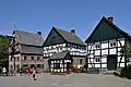 Im Freilichtmuseum kann man sehen, wie die Menschen vor der Industrialisierung lebten und arbeiteten.