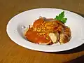Im Ruhrgebiet hat die Currywurst meist Darm.