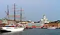 Die Hauptstadt Helsinki.