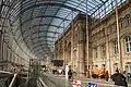 Der Hauptbahnhof aus dem Jahr 1883. Die Glaskuppel wurde später darüber gebaut.