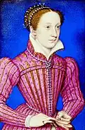 Maria Stuart, die Königin von Schottland und Elisabeths Cousine