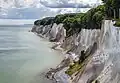 Die Kreidefelsen auf der Ostsee-Insel Rügen, im Nationalpark Jasmund