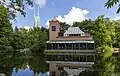 Im Volkspark mit dem Barbarossa-Restaurant