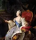 Ein Porträt von Katharina, aus dem Jahr 1763
