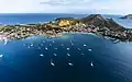 Die Insel Guadeloupe in der Karibik...