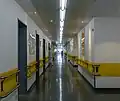 Auf dem Flur eines Krankenhauses in Rheinland-Pfalz