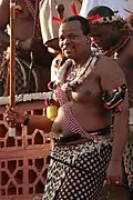 König Mswati der Dritte