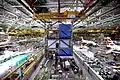 In einer Fabrik für Flugzeuge des Herstellers Boeing