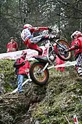 Toni Bou bei der Trial-Weltmeisterschaft 2007.