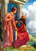 Odin und Frigg in Asgard